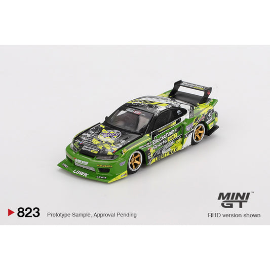 Mini GT - Pre-Order - Nissan LB-Super Silhouette S15 SILVIA #555 V2  2024 Formula Drift Japan - MGT00823 (RHD)