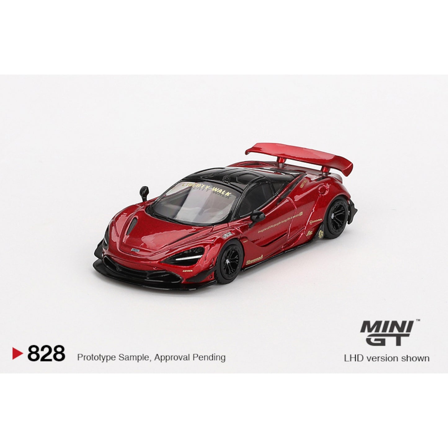 Mini GT - McLaren 720S LB★Works Gem Red - MGT00828 (LHD)