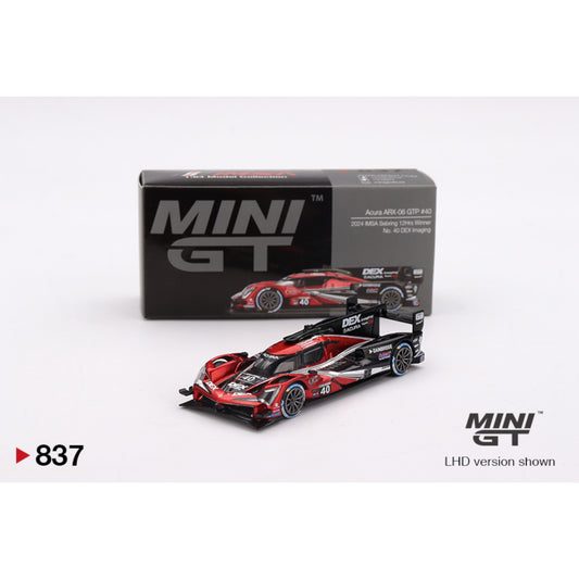 Mini GT - Acura ARX-06 GTP #40 - 2024 IMSA Sebring 12Hrs Winner - MGT00837 - 1:64