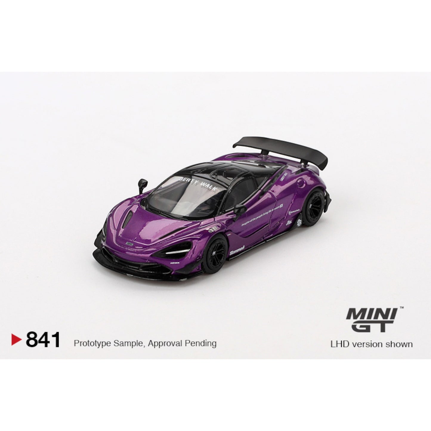 Mini GT - McLaren 720S LB★Works Purple - MGT00841 (LHD)