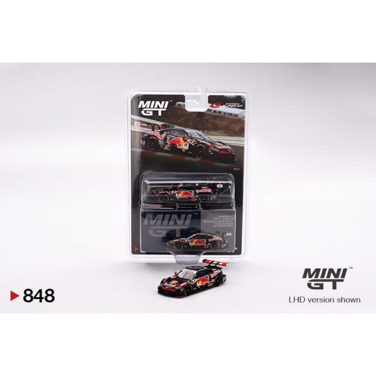 Mini GT - HONDA NSX-GT TYPE S GT500 NO.16 RED BULL MOTUL MUGEN NSX-GT TEAM RED BULL MUGEN 2022 SUPER GT SERIES - MGT00848