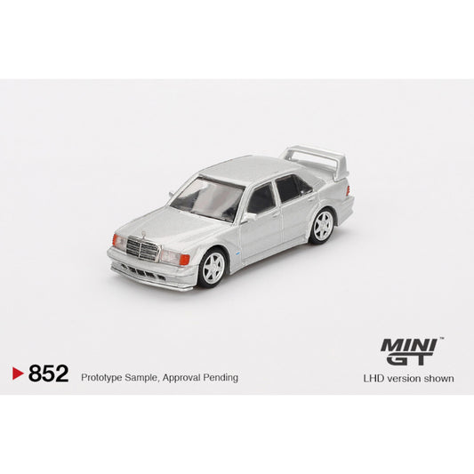 Mini GT - Pre-Order - Mercedes-Benz 190E 2.5-16 Evolution II Astral Silver - MGT00852 (LHD)