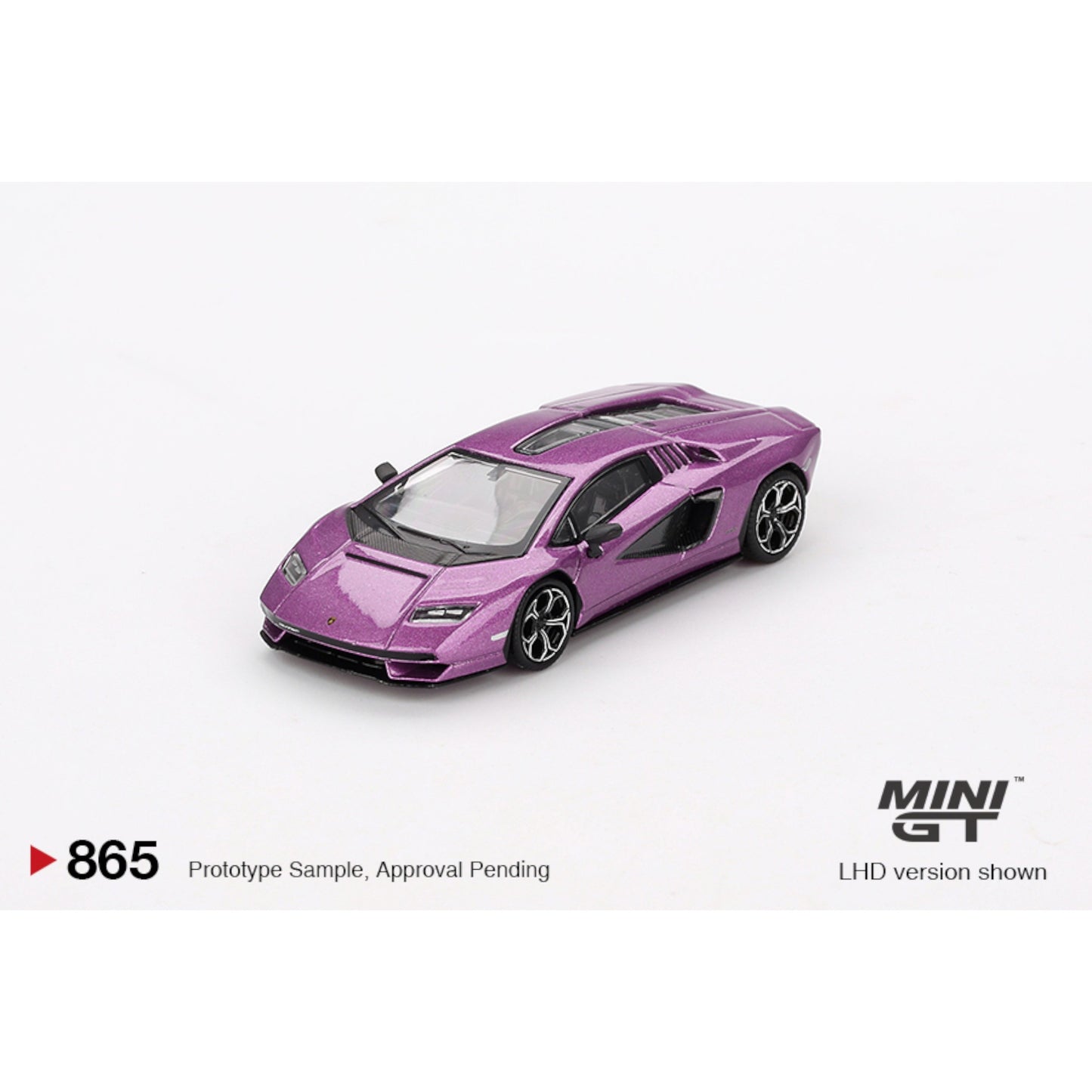 Mini GT - Lamborghini Countach LPI 800-4 Viola 30th - MGT00865 (LHD) - 1:64