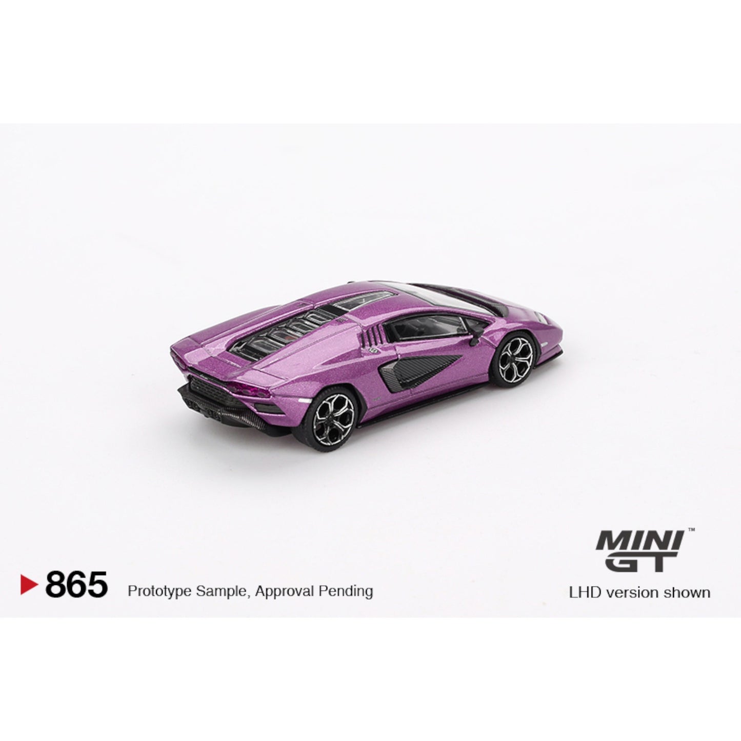 Mini GT - Lamborghini Countach LPI 800-4 Viola 30th - MGT00865 (LHD) - 1:64