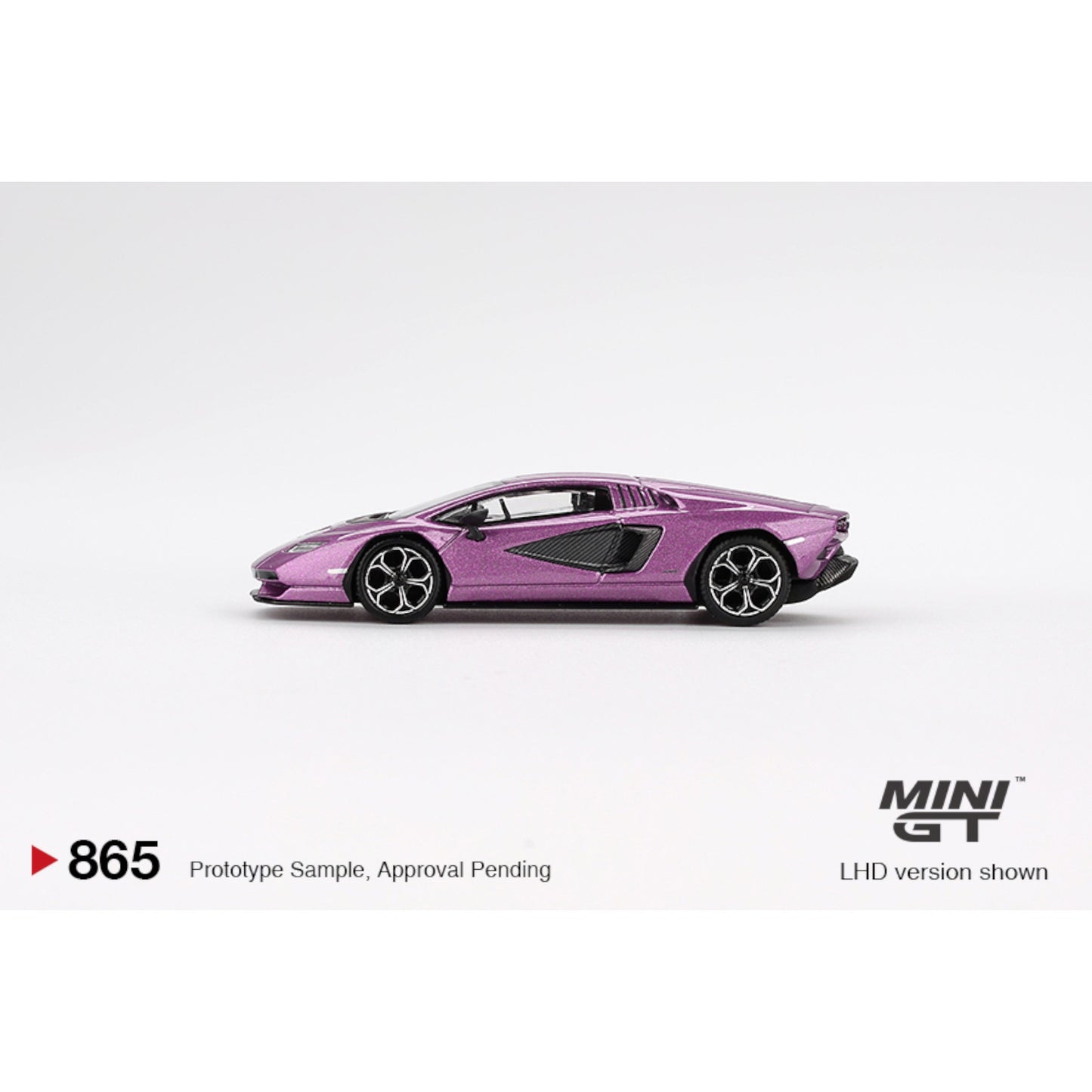 Mini GT - Lamborghini Countach LPI 800-4 Viola 30th - MGT00865 (LHD) - 1:64