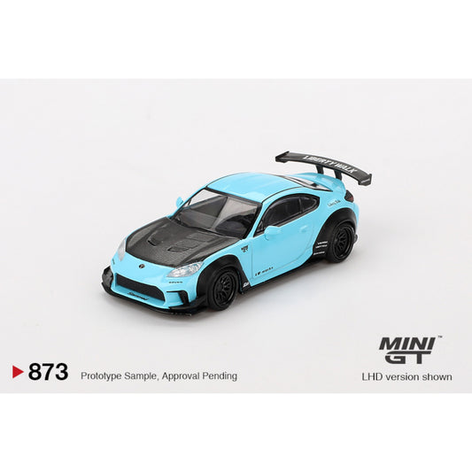Mini GT - Toyota GR86 LB★Nation Baby Blue - MGT00873 (LHD)
