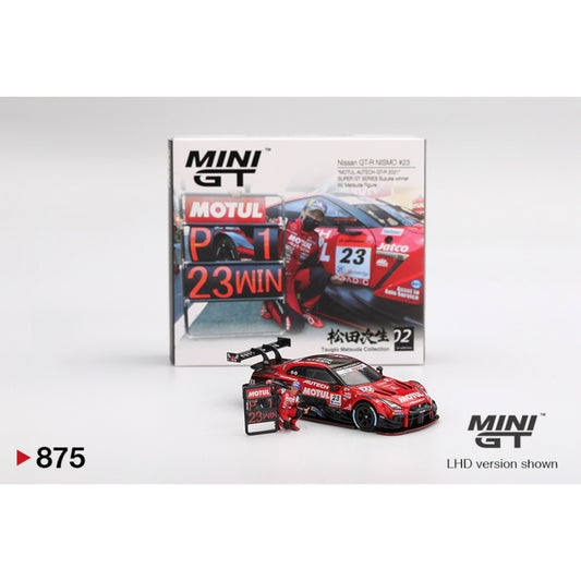 MINI GT X Matsuda - Nissan GT-R NISMO #23 "MOTUL AUTECH GT-R 2021" - MGT00875 (LHD)
