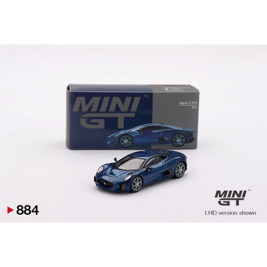 Mini GT - Jaguar C-X75 Blue - MGT00884 (LHD)
