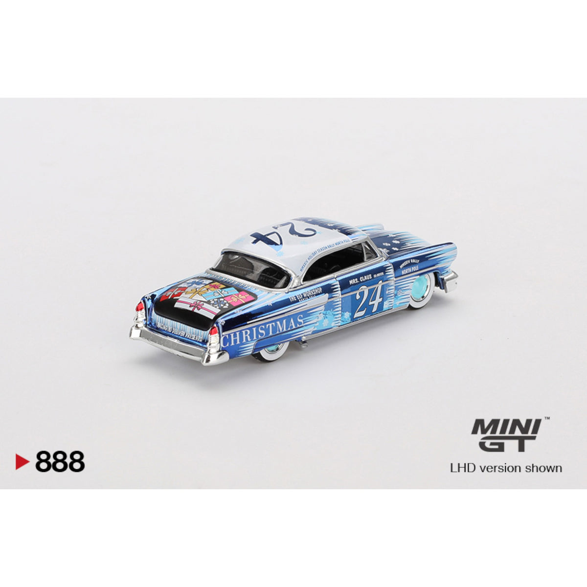 Mini GT - Lincoln Capri Christmas Hot Rod by Tim Sadchikov 2024 Christmas Edition - MGT00888 (LHD)