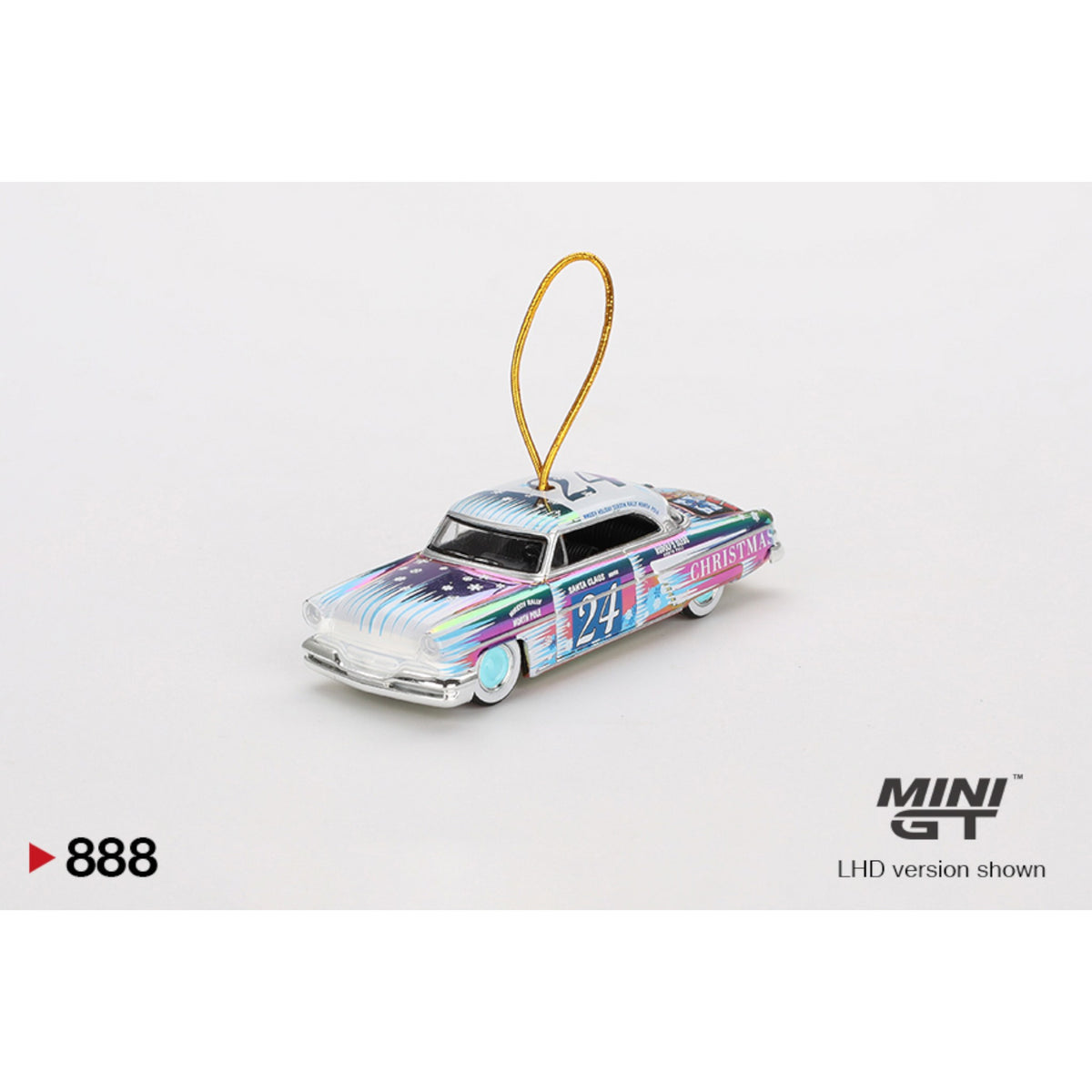 Mini GT - Lincoln Capri Christmas Hot Rod by Tim Sadchikov 2024 Christmas Edition - MGT00888 (LHD)