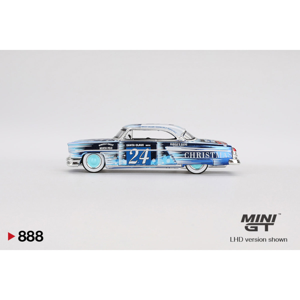 Mini GT - Lincoln Capri Christmas Hot Rod by Tim Sadchikov 2024 Christmas Edition - MGT00888 (LHD)