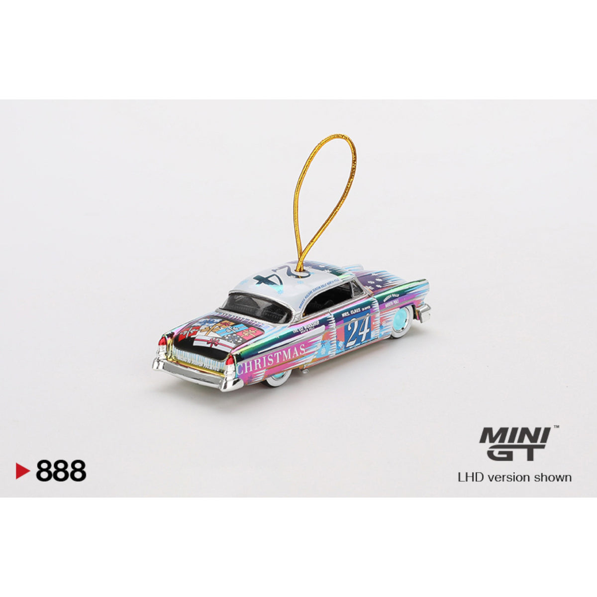 Mini GT - Lincoln Capri Christmas Hot Rod by Tim Sadchikov 2024 Christmas Edition - MGT00888 (LHD)