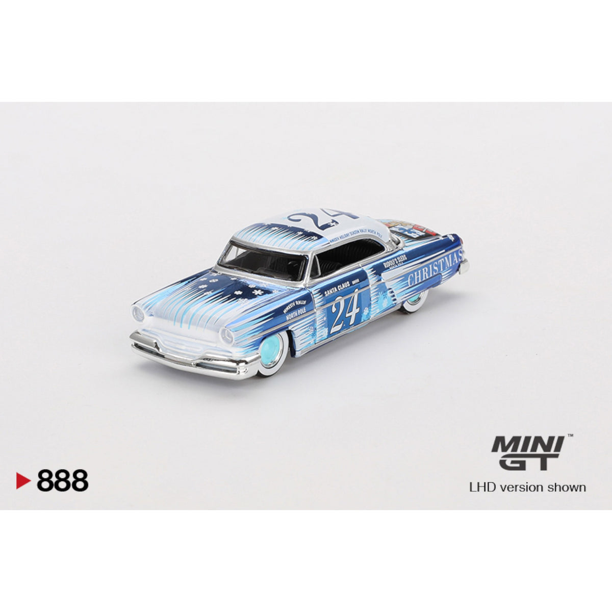Mini GT - Lincoln Capri Christmas Hot Rod by Tim Sadchikov 2024 Christmas Edition - MGT00888 (LHD)