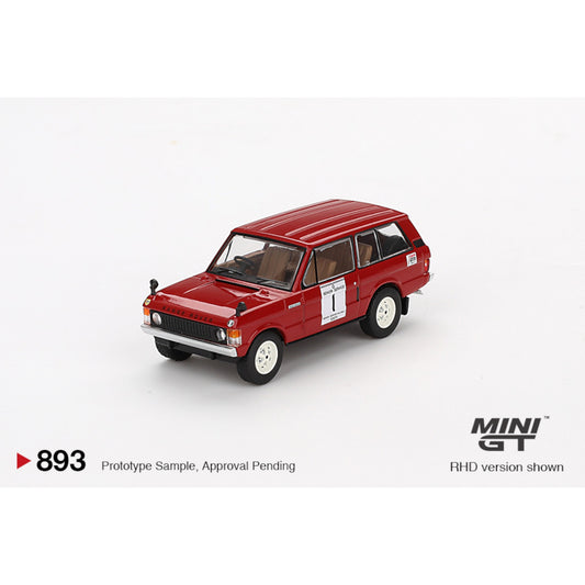 Mini GT - Pre-Order - Range Rover 1971 International Hillrally Winner - MGT00893 (RHD)