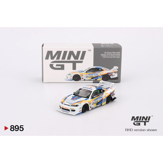 Mini GT - Nissan LB-Super Silhouette S15 SILVIA #555 2023 Formula Drift Japan - MGT00895 (RHD)