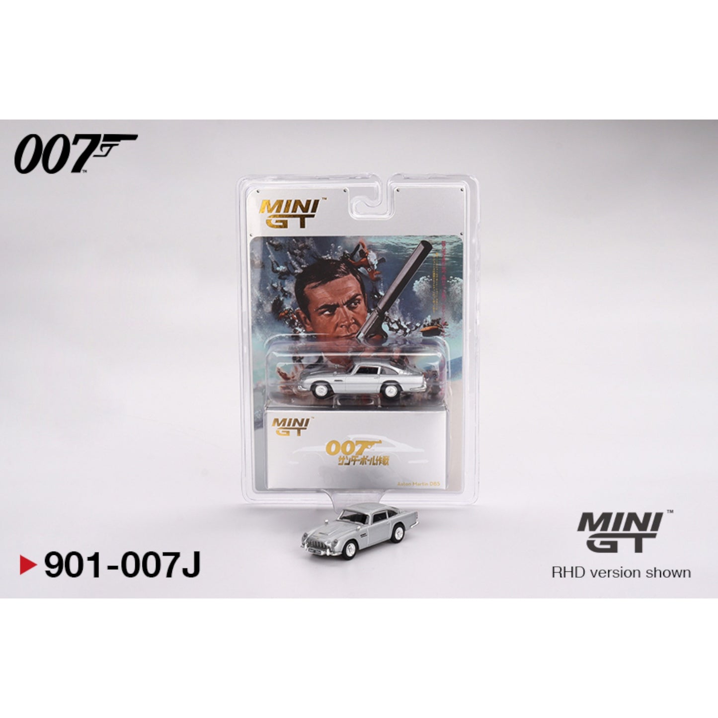Mini GT - ASTON MARTIN DB5 THUNDERBALL Japanese Blister - MGT00901-007J (RHD)