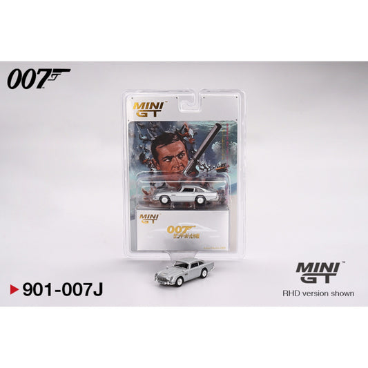 Mini GT - ASTON MARTIN DB5 THUNDERBALL Japanese Blister - MGT00901-007J (RHD)
