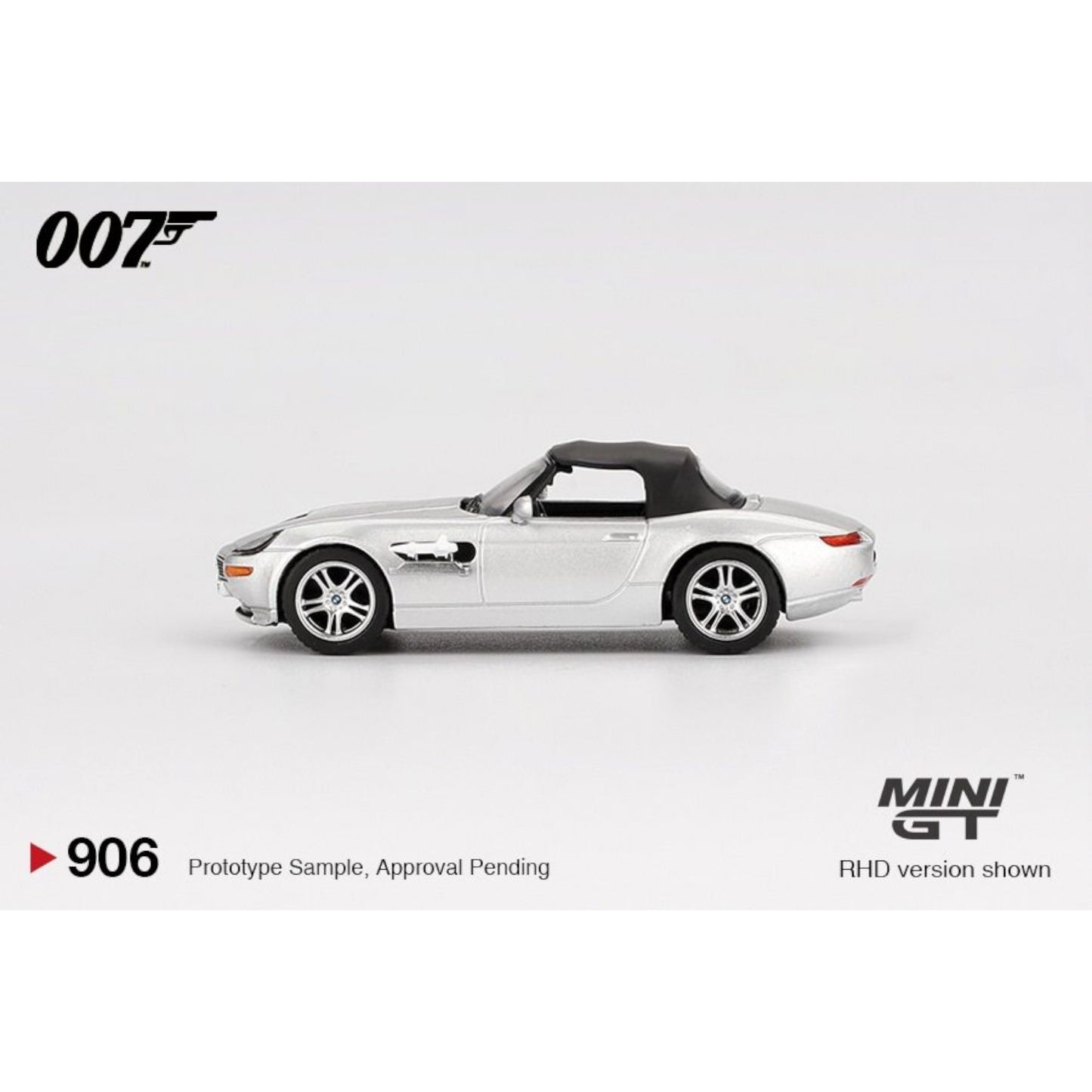 Mini GT - Pre-Order - James Bond - BMW Z8 - The World is not enough - Japanese Blister - MGT00906-007J