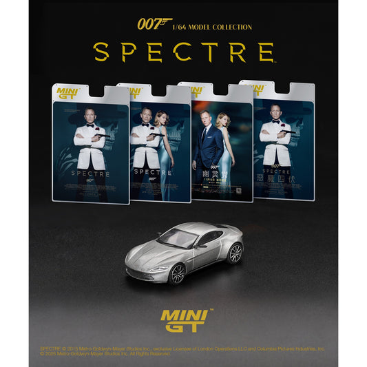 Mini GT - Pre-Order - James Bond - Aston Martin DB10 - Spectre - English Blister - MGT00910-007E