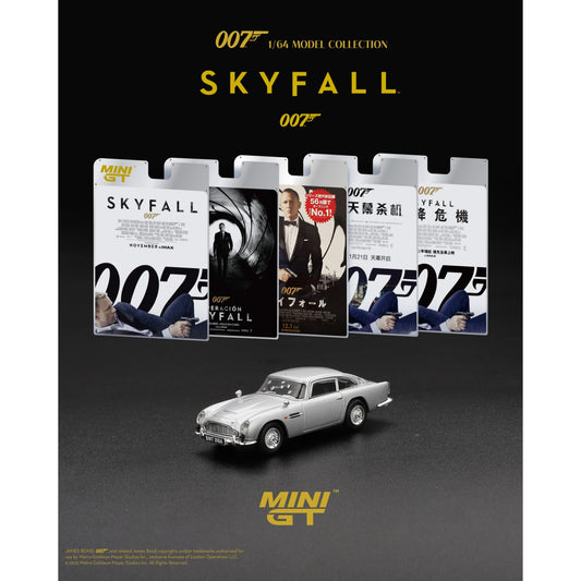 Mini GT - Pre-Order - James Bond - Aston Martin DB5 - Skyfall - Chinese Blister - MGT00913-008TC