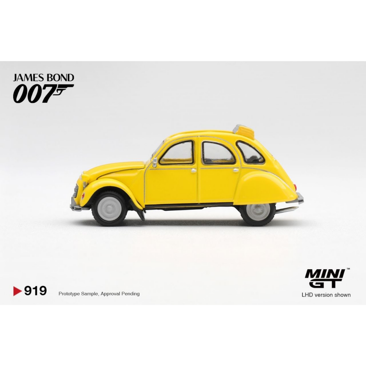 Mini GT - Pre-Order - James Bond - Citroën 2CV “For Your Eyes Only” - MGT00919-007E