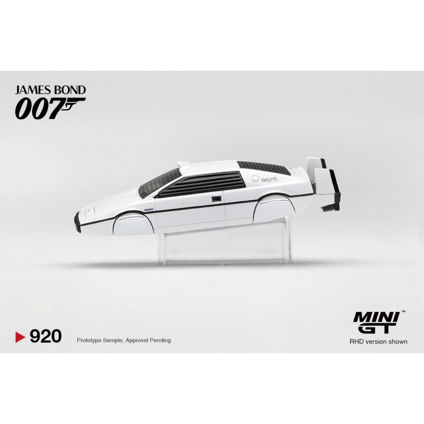 Mini GT - Pre-Order - James Bond - Lotus Esprit S1 “The Spy Who Loved Me” Submarine - MGT00920-007I
