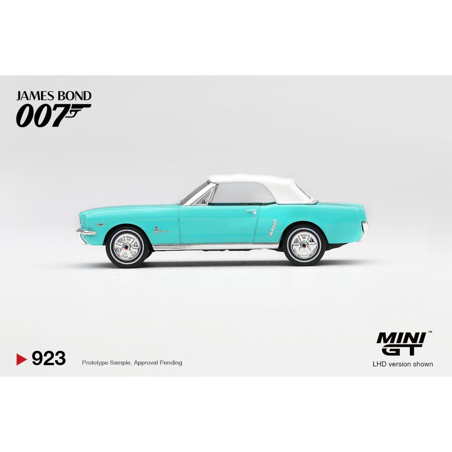 Mini GT - Pre-Order - James Bond - Ford Mustang Convertible 1965 “Thunderball” - MGT00923-007J