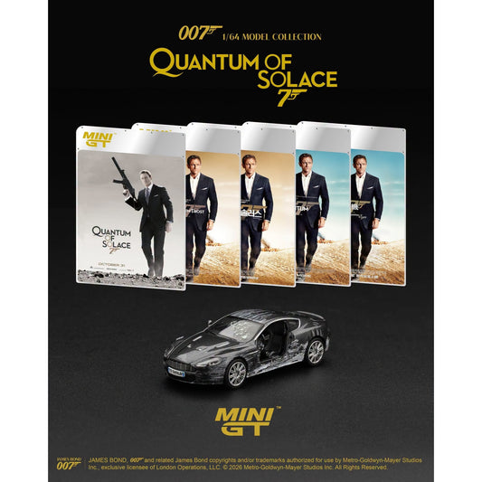 Mini GT - Pre-Order - James Bond - Aston Martin DBS "Quantum of Solace" - MGT00924-007G