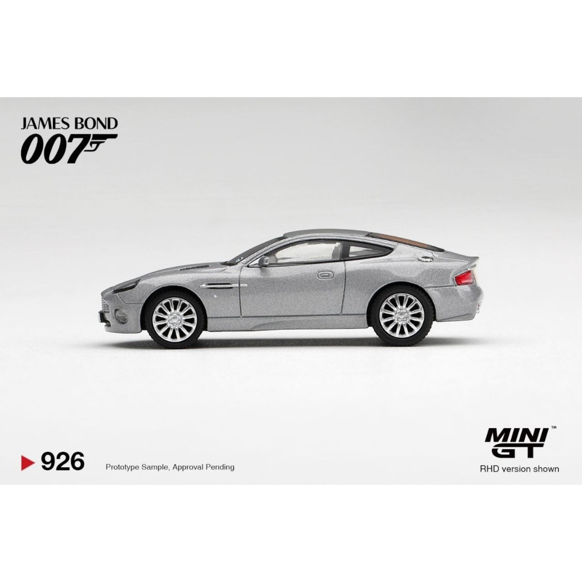 Mini GT - Pre-Order - James Bond - Aston Martin V12 Vanquish "Die Another Day" - MGT00926-007G
