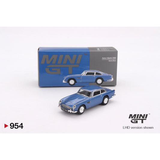 Mini GT - 1965 Aston Martin DB5 Sierra, blue - MGT00954 (LHD)