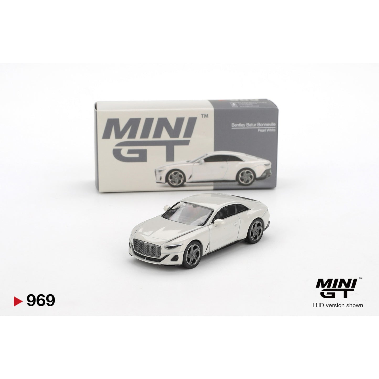 Mini GT - Pre-Order - Bentley Batur - Bonneville Pearl - MGT00969 (LHD)