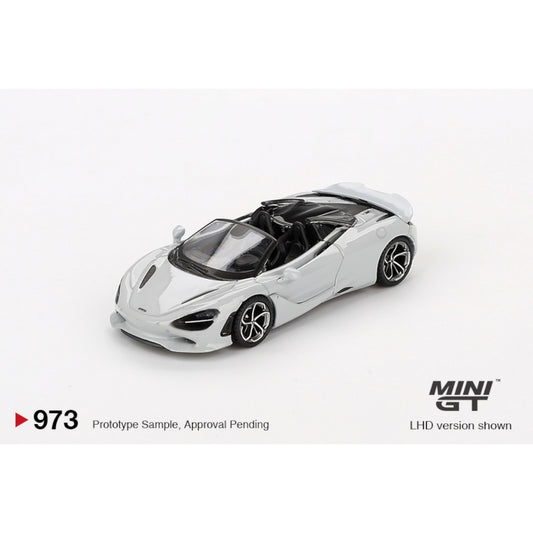 Mini GT - Pre-Order - McLaren 750S Spider Cirrus Grey - MGT00973 (LHD)
