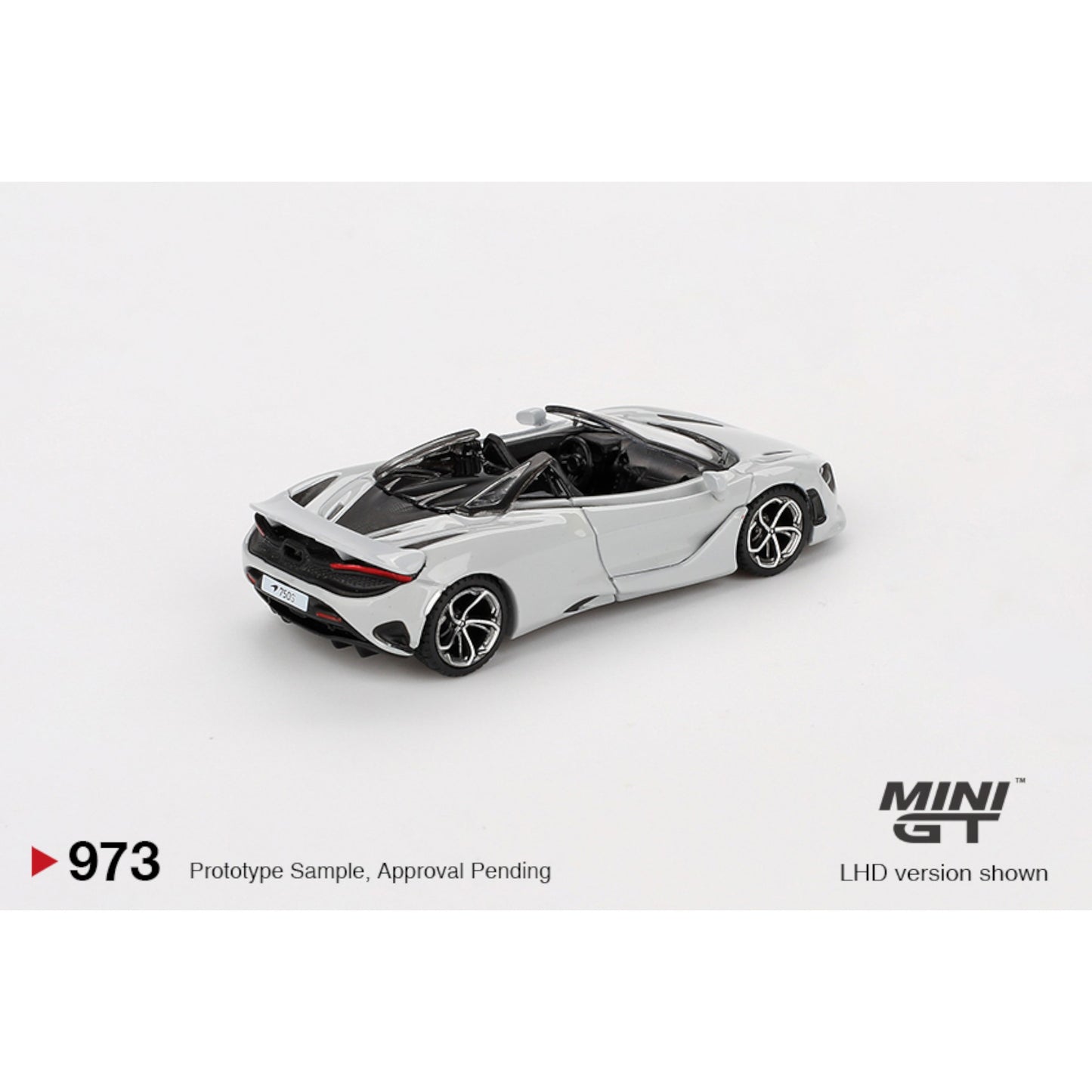 Mini GT - McLaren 750S Spider Cirrus Grey - MGT00973 (LHD)