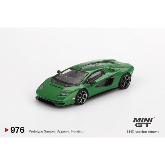 Mini GT - Pre-Order - Lamborghini Countach LPI 800-4 Verde Medio - MGT00976 (LHD)