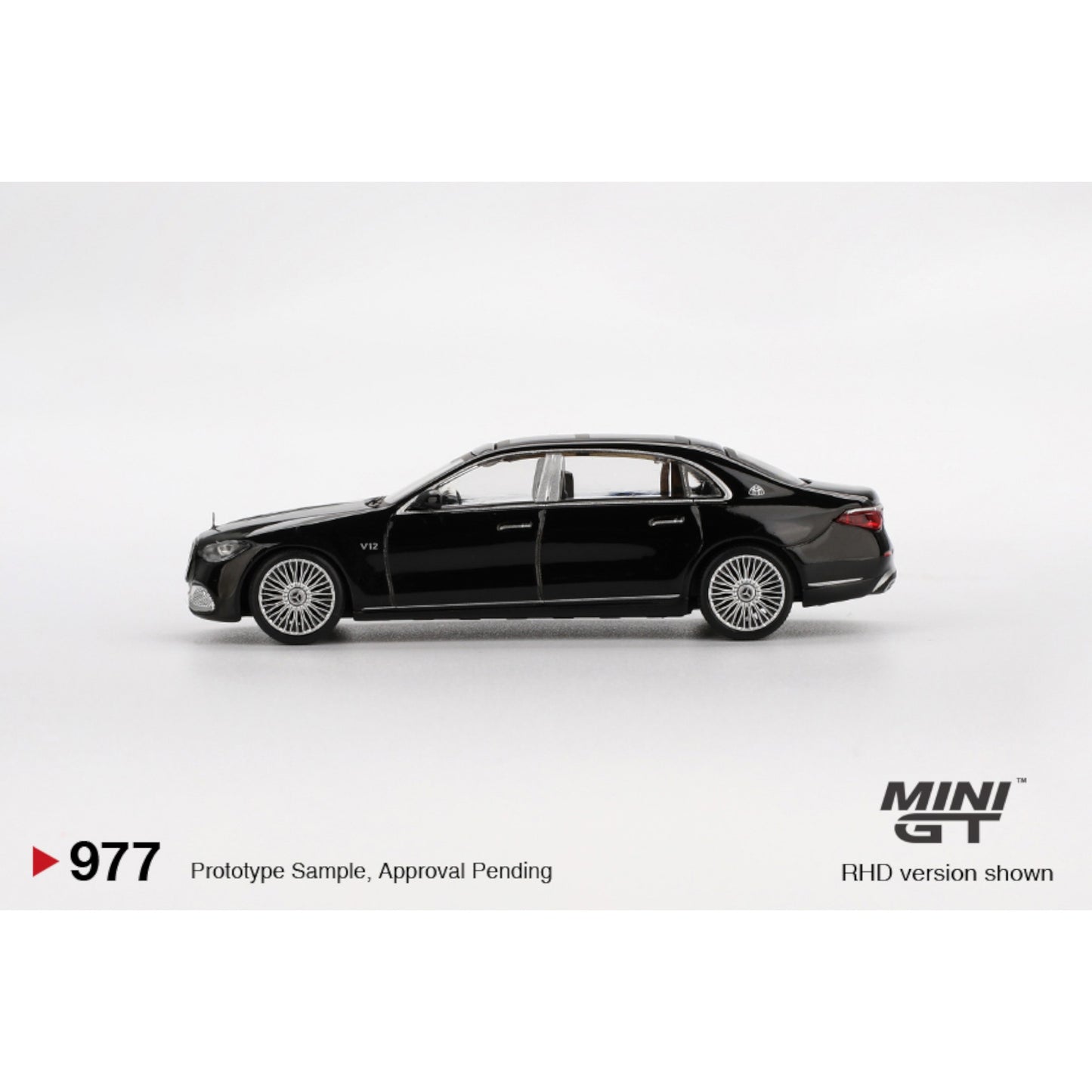 Mini GT - Pre-Order - Mercedes-Maybach S 680 Black - MGT00977 (LHD)