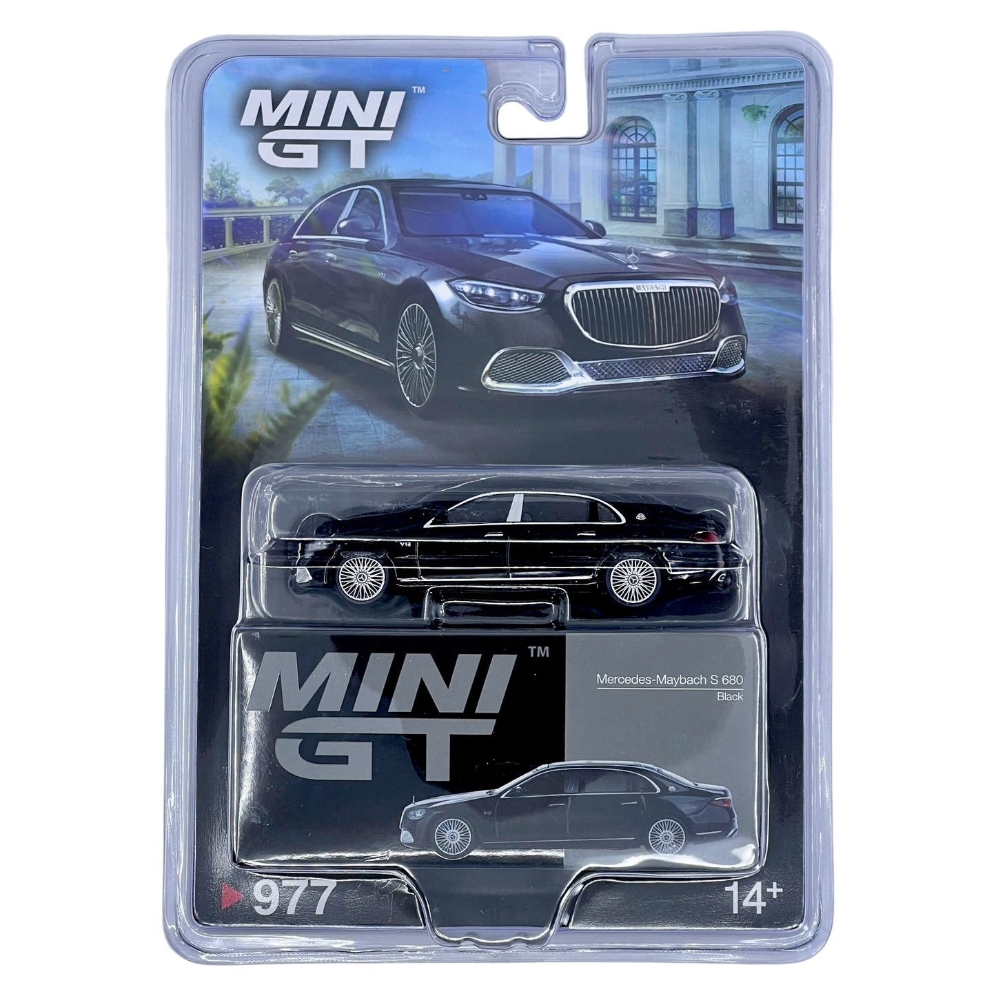 Mini GT - Mercedes-Maybach S 680 Black - MGT00977 (LHD) - Blister