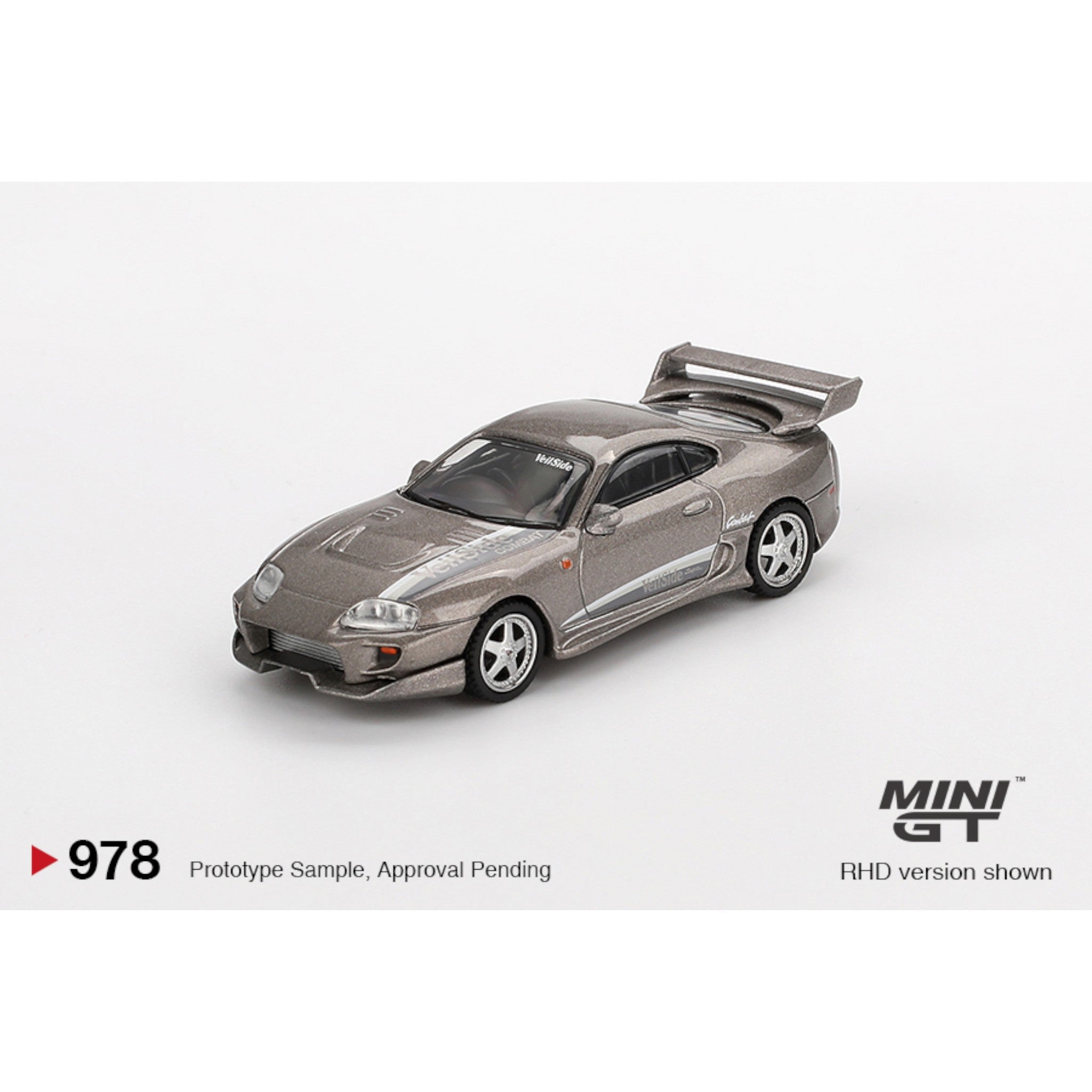 Mini GT - Toyota Supra VeilSide Combat V-II Combat Grey - MGT00978