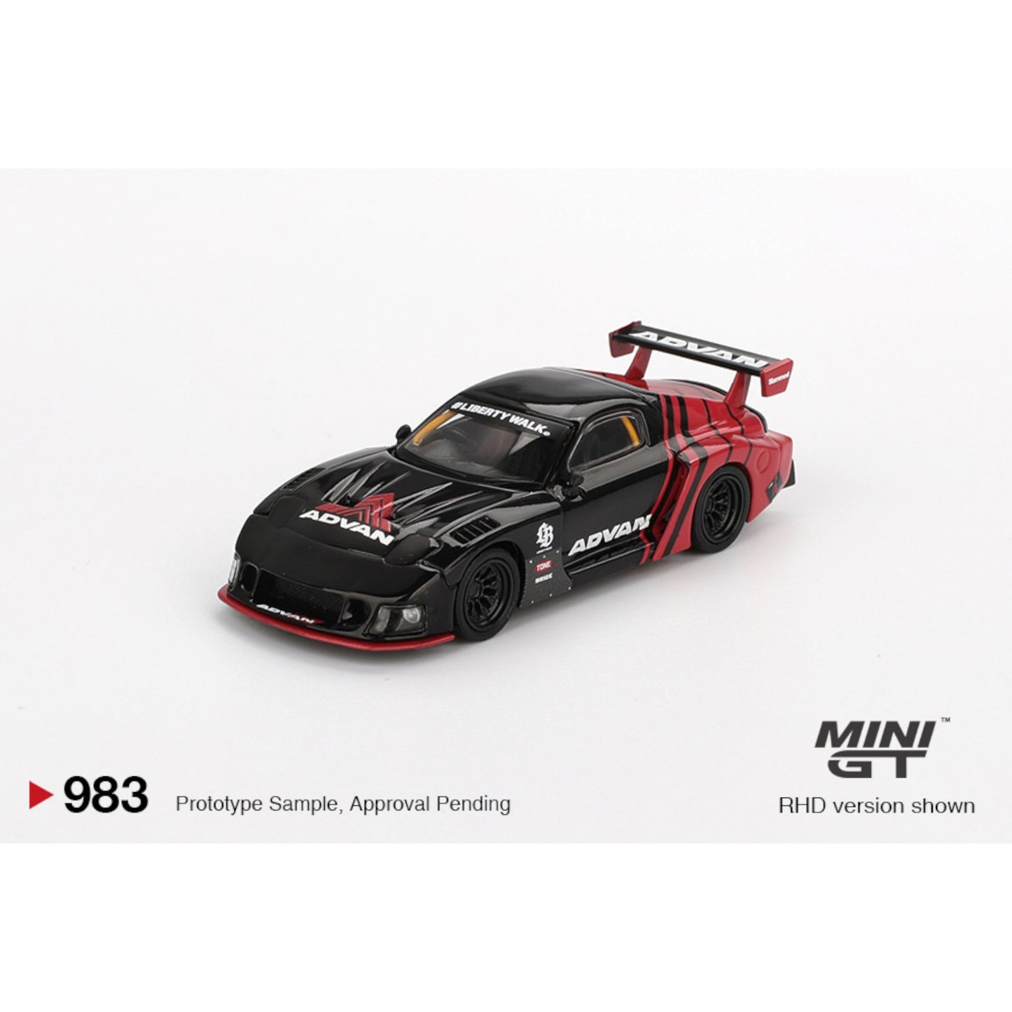 Mini GT - Pre-Order - Mazda RX-7 LB-Super Silhouette Advan - MGT00983 (LHD)