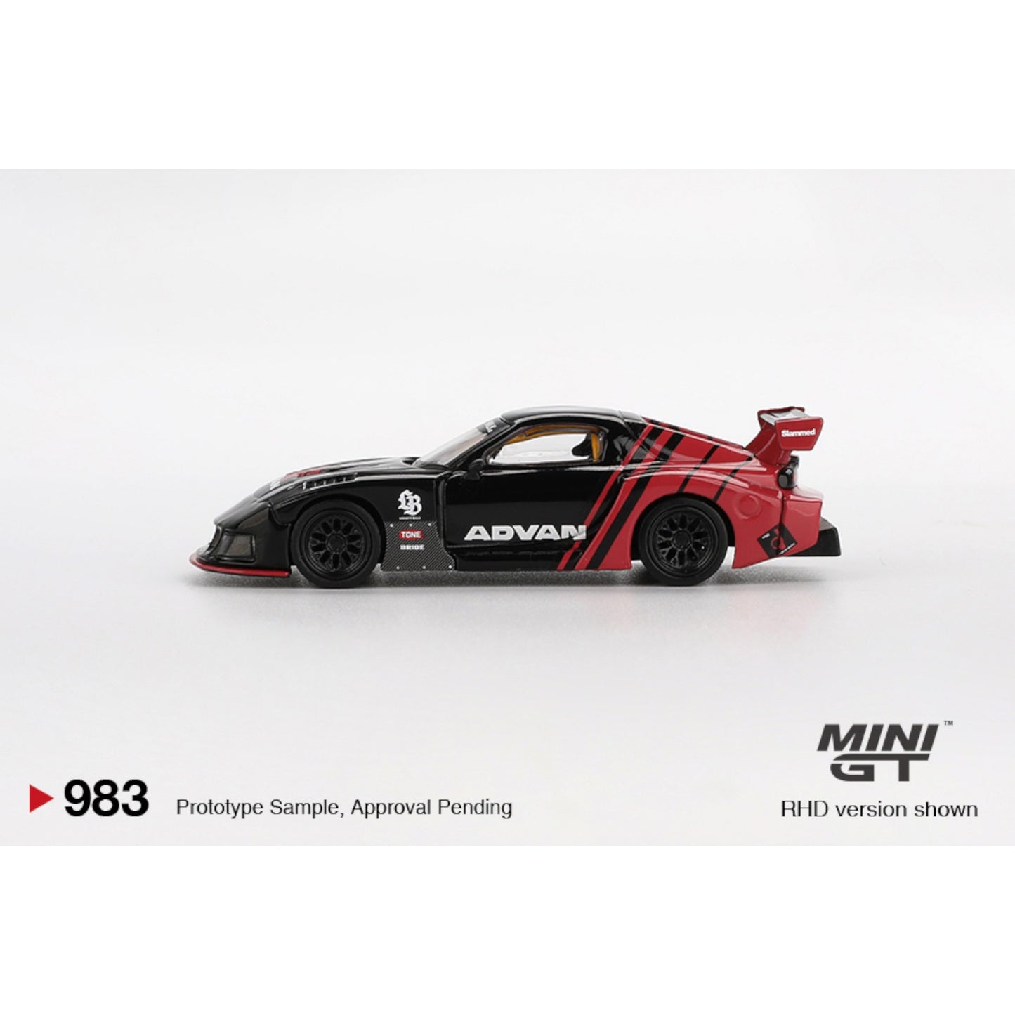 Mini GT - Pre-Order - Mazda RX-7 LB-Super Silhouette Advan - MGT00983 (LHD)