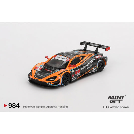 Mini GT - Pre-Order - McLaren 720S GT3 Evo Pfaff Motorsports 2024 IMSA Daytona 24 Hrs - MGT00984 (LHD)