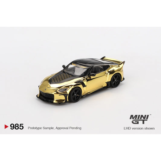 Mini GT - Pre-Order - Nissan Z VeilSide FFZ400 Gold Chrome - MGT00985 (LHD)