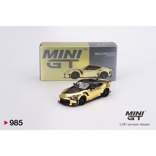 Mini GT - Nissan Z VeilSide FFZ400 Gold Chrome - MGT00985 (LHD)