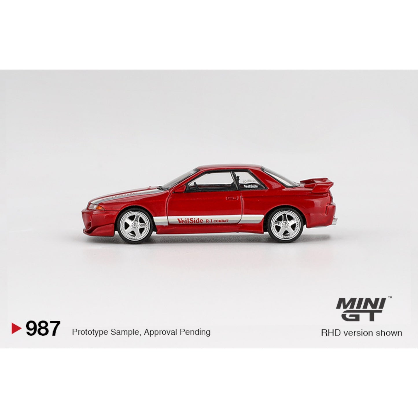 Mini GT - Nissan Skyline GT-R (R32) VeilSide Combat C-I Gem Red - MGT00987 (RHD)