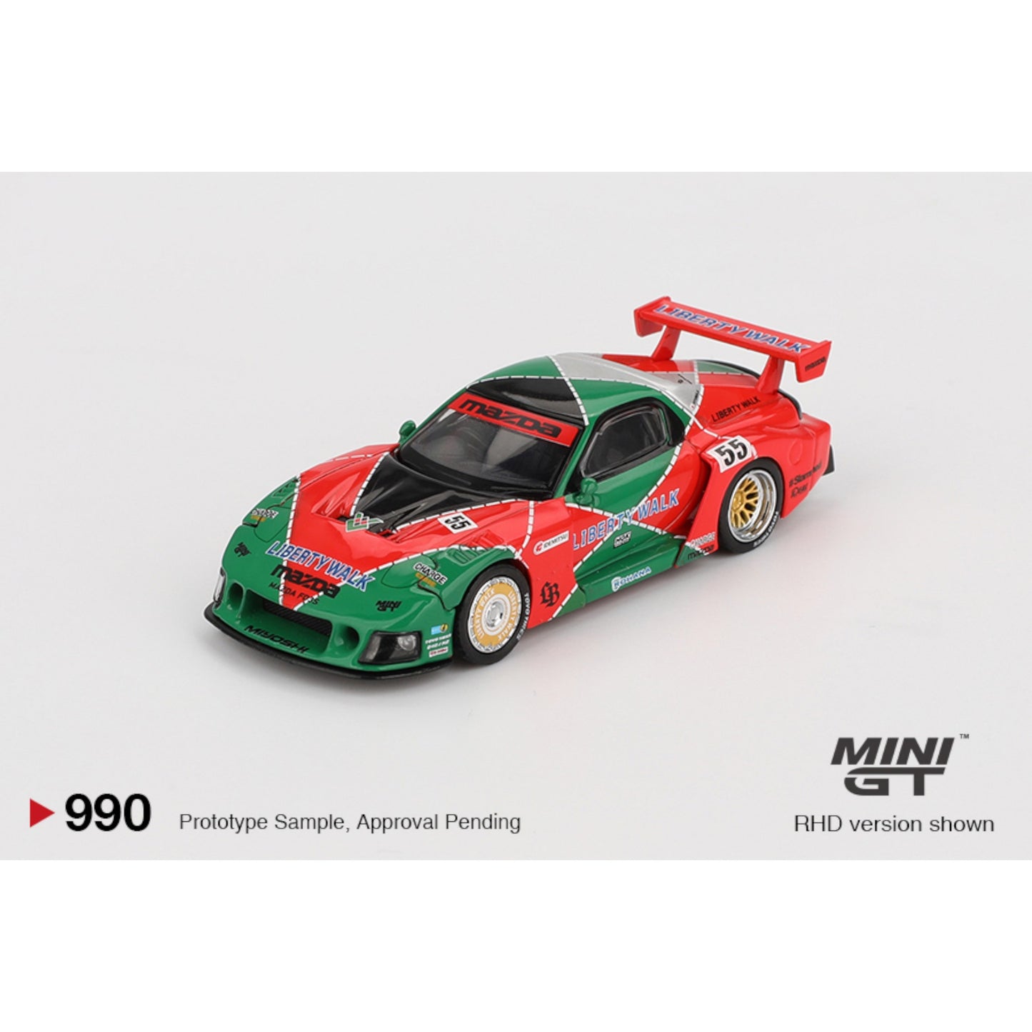 Mini GT - Pre-Order - Mazda RX-7 LB-Super Silhouette 787B - MGT00990 (RHD)
