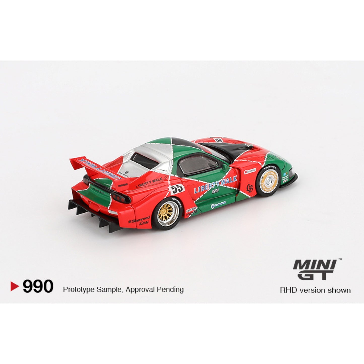 Mini GT - Pre-Order - Mazda RX-7 LB-Super Silhouette 787B - MGT00990 (RHD)