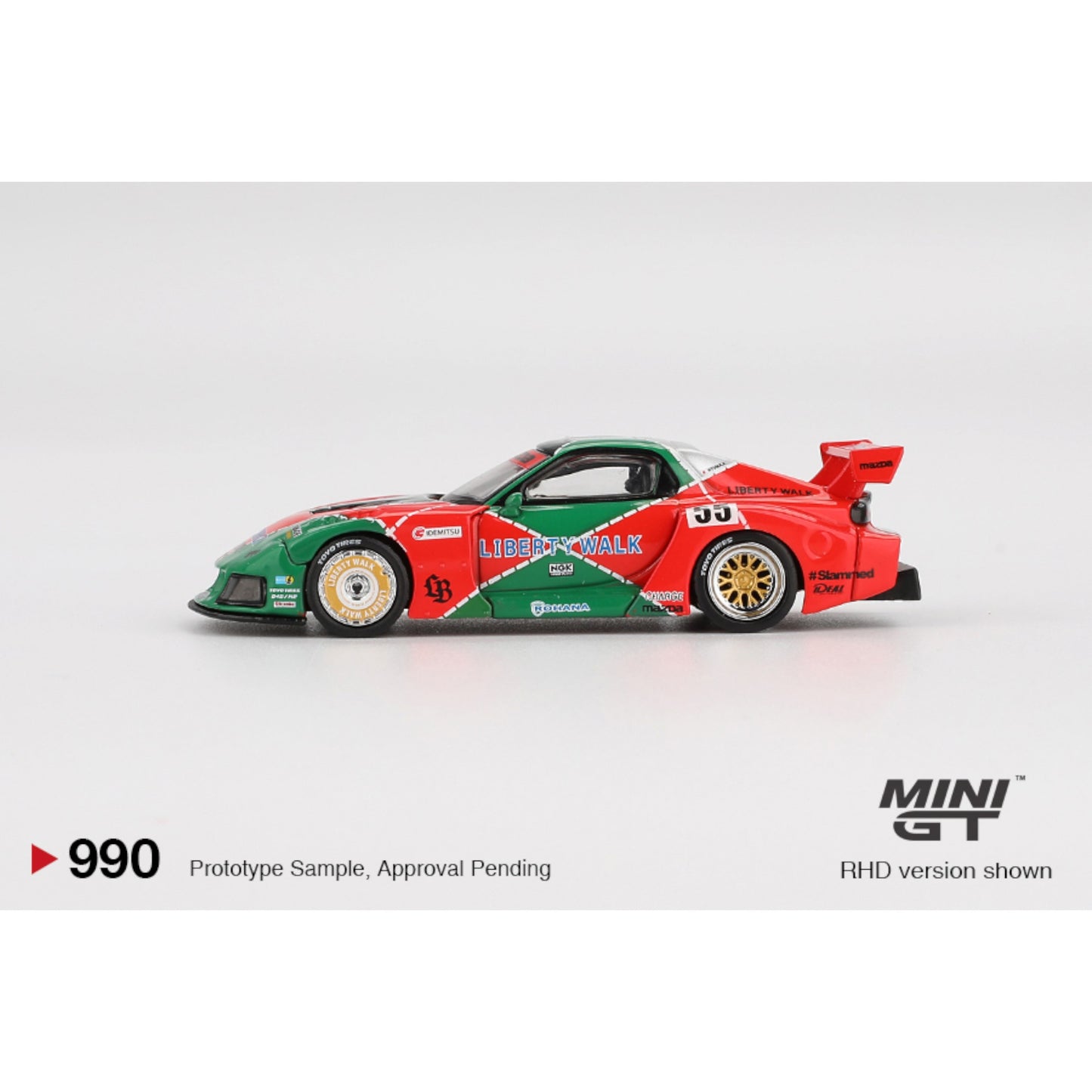 Mini GT - Pre-Order - Mazda RX-7 LB-Super Silhouette 787B - MGT00990 (RHD)