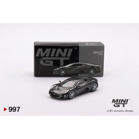 Mini GT - Jaguar C-X75 Test Car, carbon - MGT00997 (LHD)