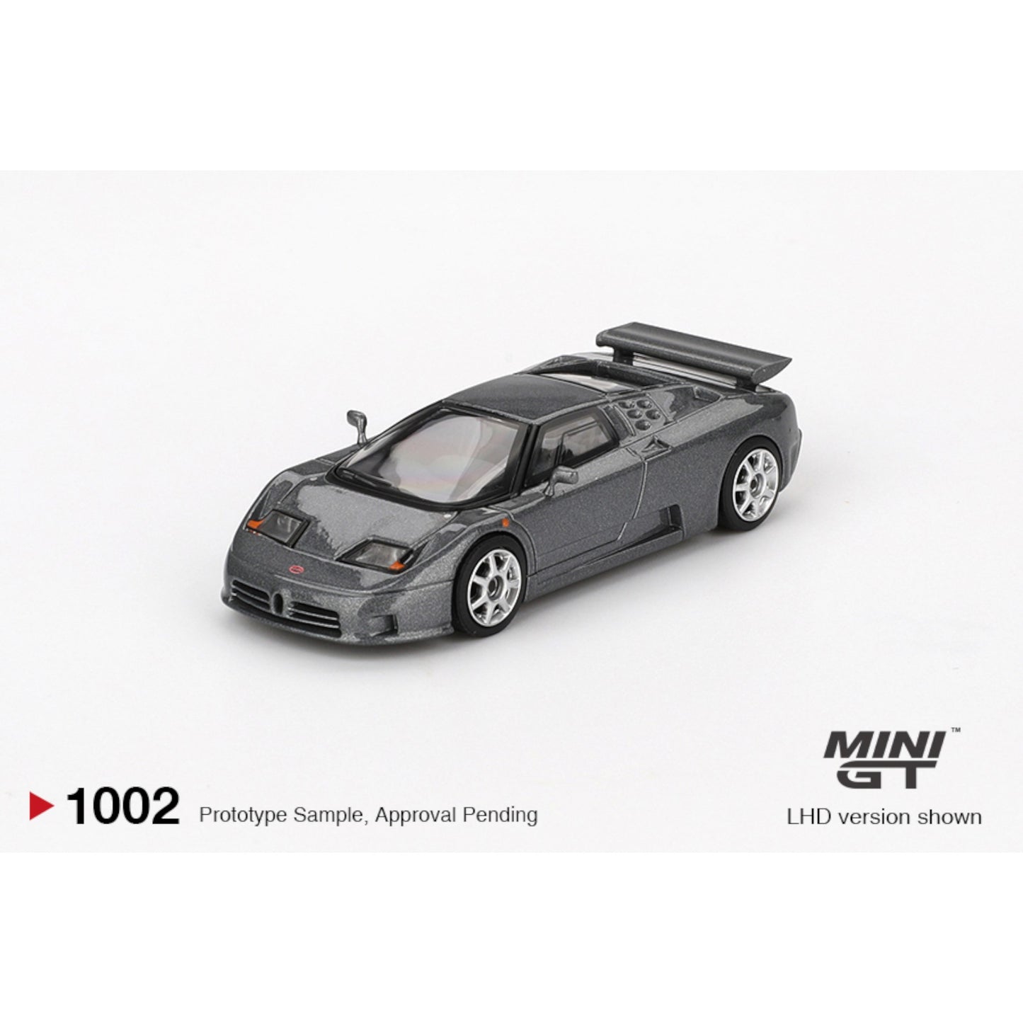 Mini GT - Pre-Order - Bugatti EB110 Super Sport Grigio Scuro - MGT01002 (LHD)