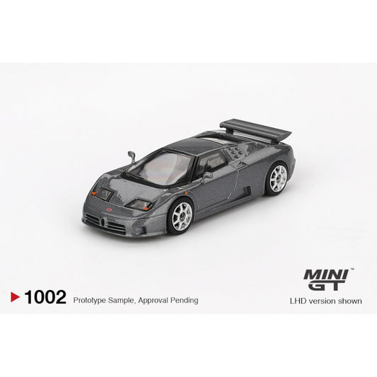 Mini GT - Pre-Order - Bugatti EB110 Super Sport Grigio Scuro - MGT01002 (LHD)