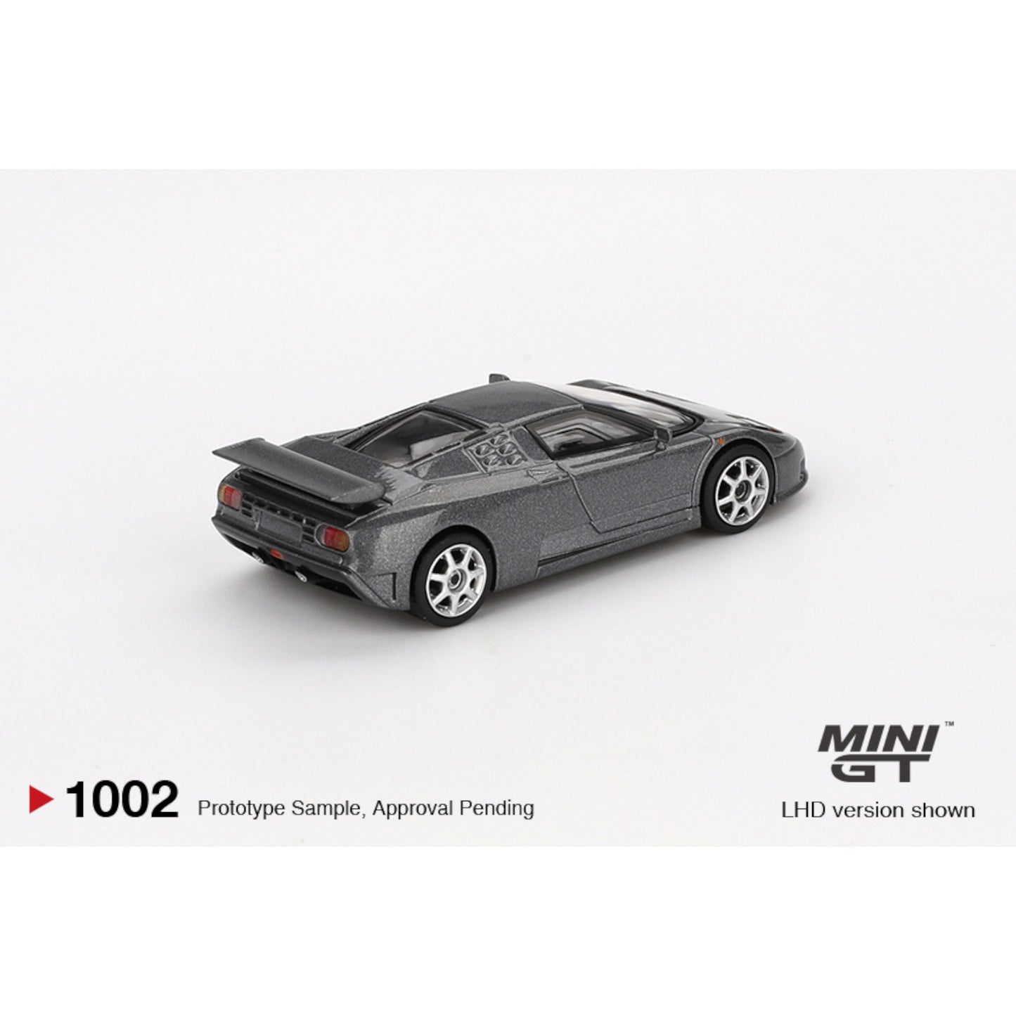 Mini GT - Pre-Order - Bugatti EB110 Super Sport Grigio Scuro - MGT01002 (LHD)